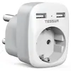 Adaptateur TESSAN pour l'Afrique du Sud, avec 2 ports USB, Voir les images du produit 1