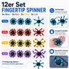 Fidget Spinner 12er Set Kinder – Fidget Spielzeug 4 Farben Produktbild-Vorschau 2