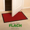 Tapis de sol - Tapis de propreté 60x40cm - Rouge Voir les images du produit 6