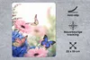 MuchoWow® Mauspad Mousepad Schmetterlinge - Blumen - Produktbild-Vorschau 2