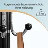 SONGMICS Garderobenständer mit Schirmständer und Marmorfuß, Produktbild-Vorschau 12