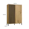 Kamaro 2Dd Slim/Gł Eiche Artisan Produktbild-Vorschau 6