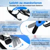 COSTWAY kinder-stuurkar, stuur-slede met rem, trekkoord, Productafbeelding-voorbeeld 4