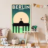 MuchoWow® Poster Berlin - Deutschland - Retro - Berlin Produktbild-Vorschau 7