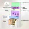 Armoire de cuisine Merax avec éclairage LED, armoire haute Voir les images du produit 7