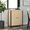 vidaXL Kredens dąb sonoma 70x30x80 cm materiał Podgląd zdjęcia produktu 1