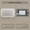 ARTFORMA LED Badspiegel rechteckig 120x70 cm rahmenlos mit Produktbild-Vorschau 8