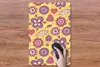 MuchoWow® Mauspad Mousepad Muster - Blumen - Lila - Orange Produktbild-Vorschau 4