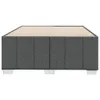 Bettgestell ohne Matratze Dunkelgrau 120x200 cm Stoff Produktbild-Vorschau 4
