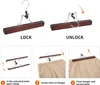 Amazon Basics houten kledinghangers voor broeken, Productafbeelding-voorbeeld 2