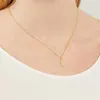 JEWLIX Damenkette Tropfen aus 925er Silber, vergoldet Produktbild-Vorschau 2