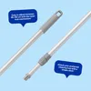 SINI Teleskopstiel 85–150 cm - Click‑in - Leichter Produktbild-Vorschau 2