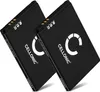 CELLONIC 2x Batterie pour Casque micro Compatible avec Voir les images du produit 1