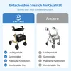 Safe Age® Rollator faltbar und leicht mit Sitz - Gehhilfe Produktbild-Vorschau 9