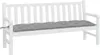 vidaXL Gartenbank-Auflage Grau 180x50x7 cm Oxford-Gewebe Produktbild-Vorschau 3