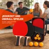Tischtennisschläger Set, Ping Pong, Tischtennisbälle, Produktbild-Vorschau 7