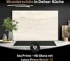Spritzschutz Küchenrückwand aus Aluminiumverbund Glanz - Produktbild-Vorschau 1