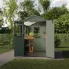 Keter Darwin Gewächshaus 244x190x221cm Grün - Treibhaus aus Produktbild-Vorschau 4