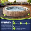 tillvex® whirlpool podkład okrągły 240cm czarny | mata Podgląd zdjęcia produktu 6