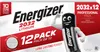 Energizer cella a bottone CR2032 E303693100 Litio 12 pz. Anteprima dell’immagine prodotto 1