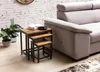 FineBuy 3er Set Design Beistelltisch Sheesham Satztisch Produktbild-Vorschau 2
