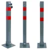 Poteau de parking pliable Barrière de parking 65cm Borne Voir les images du produit 2