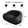 okwish Wellenform Zweisitzer Sofa Skulpturales Design Produktbild-Vorschau 6