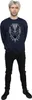 Marvel - Sweatshirt für Herren BI13216 (S) (Marineblau) Produktbild-Vorschau 4