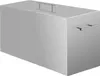A stainless steel stockpot with handles on a white background. Podgląd zdjęcia produktu