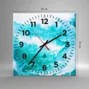 Wanduhr - Quadrat - Glasuhr - Abstraktion modern - 30x30cm Produktbild-Vorschau 3