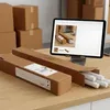 KAPAK Quadratische Versandhülse Kraft 110x100x640 mm Produktbild-Vorschau 5