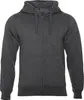 Heavy Zipped Hoodie HZH01FB M Dark heather Grau Produktbild-Vorschau 1