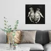 DEQORI Hybrid Leinwand Bild 50x50 cm 'Hände des Lebens' Produktbild-Vorschau 3