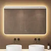 doporro Design LED-Spiegel Wandspiegel 120x80cm Produktbild-Vorschau 1