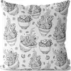 VOID Nudel Bowl Asien Essen Kissenbezug Kissenhülle sofa Produktbild-Vorschau 1