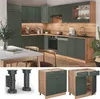 Küchenunterschrank Vicco Fame-Line Grün-Gold Landhaus 80 cm Produktbild-Vorschau 4