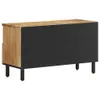 The Living Store TV-Schrank 80x33x46 cm Massivholz Mango Produktbild-Vorschau 6