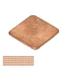 100 pad termici in rame, senza bave, per CPU di computer Anteprima dell’immagine prodotto 7