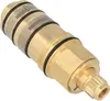 A close-up studio shot of a brass valve cartridge. Produktbild-Vorschau