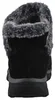 Auf dem Bild ist ein schwarzer Stiefel zu sehen der von der linken Seite abgebildet ist Der Stiefel hat eine robuste Sohle und Schnürsenkel die bis zum oberen Rand gehen Produktbild-Vorschau