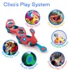 Clixo magnetisches Bauspiel – Itsy Flamingo & Türkis (18 Produktbild-Vorschau 12
