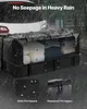 A car's cargo carrier filled with items, shown in the rain. Voir les images du produit