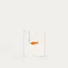 HOMLA MARE Glas mit horizontalem Fisch 0,4 l Produktbild-Vorschau 1