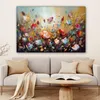 MuchoWow© Leinwand Bilder 120x80 cm - Design: Blumenfeld, Produktbild-Vorschau 6