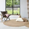 Volero - Jute Teppich Rund - Fair Natur - Ø 220 cm - Produktbild-Vorschau 4