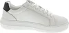 A side view of a white sneaker with a black heel accent. Podgląd zdjęcia produktu
