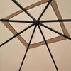 Ersatzbezug für Dach Pergola Pavillon Mira 3,5x3,5m  creme Produktbild-Vorschau 4