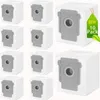 A collection of vacuum cleaner bags arranged in a grid. Produktbild-Vorschau