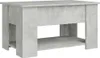vidaXL Konferenční stolek Concrete Grey 79x49x41 cm Náhled obrázku produktu 4