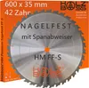 Holzboss ® HM-Sägeblatt " Nagelfest mit Spanabweiser " Typ Produktbild-Vorschau 1